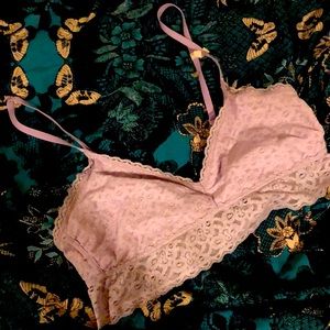 Lavender size S gap bralette